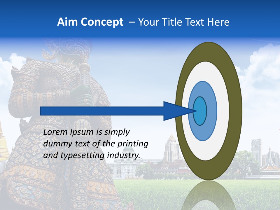 Travel Pasture Tourism PowerPoint Template