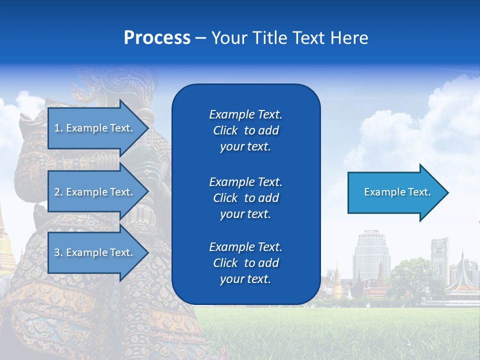 Travel Pasture Tourism PowerPoint Template