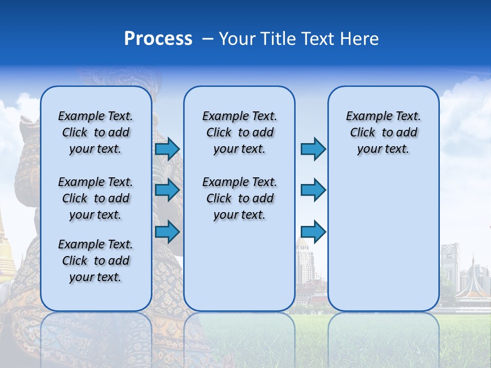 Travel Pasture Tourism PowerPoint Template