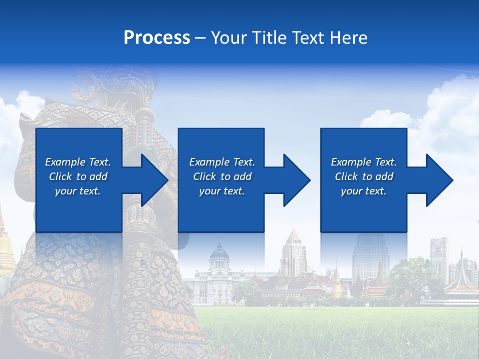 Travel Pasture Tourism PowerPoint Template