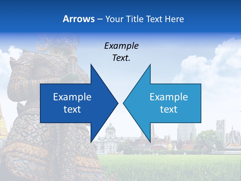 Travel Pasture Tourism PowerPoint Template