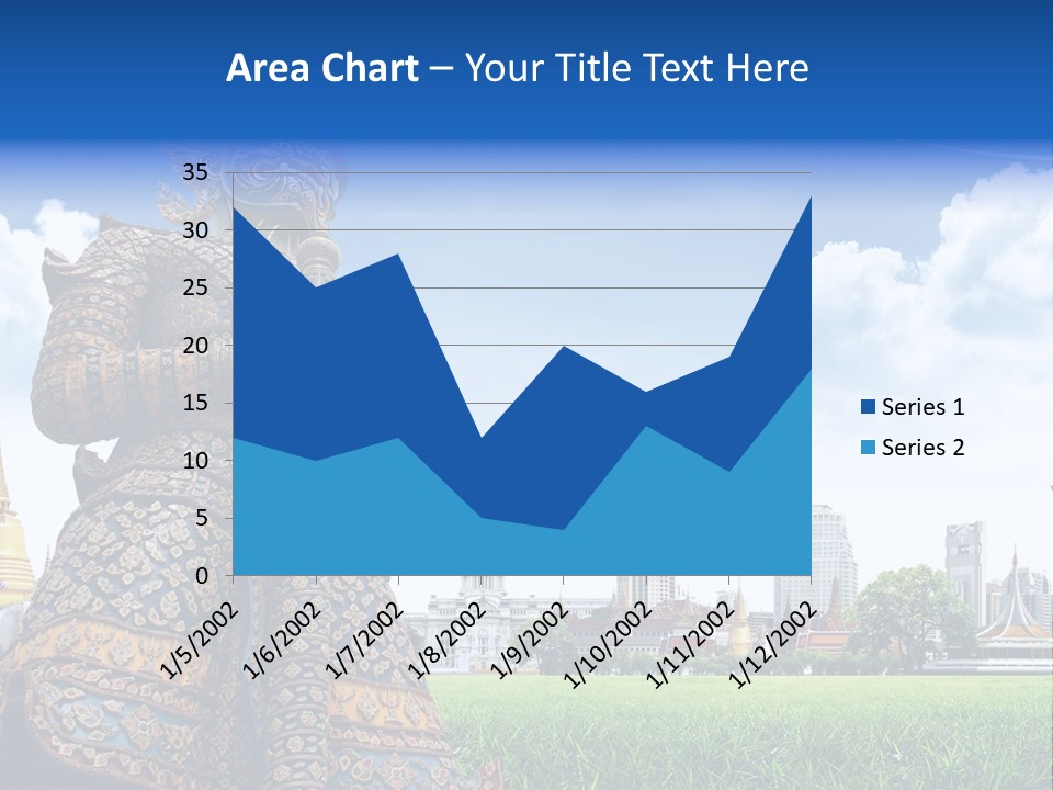 Travel Pasture Tourism PowerPoint Template