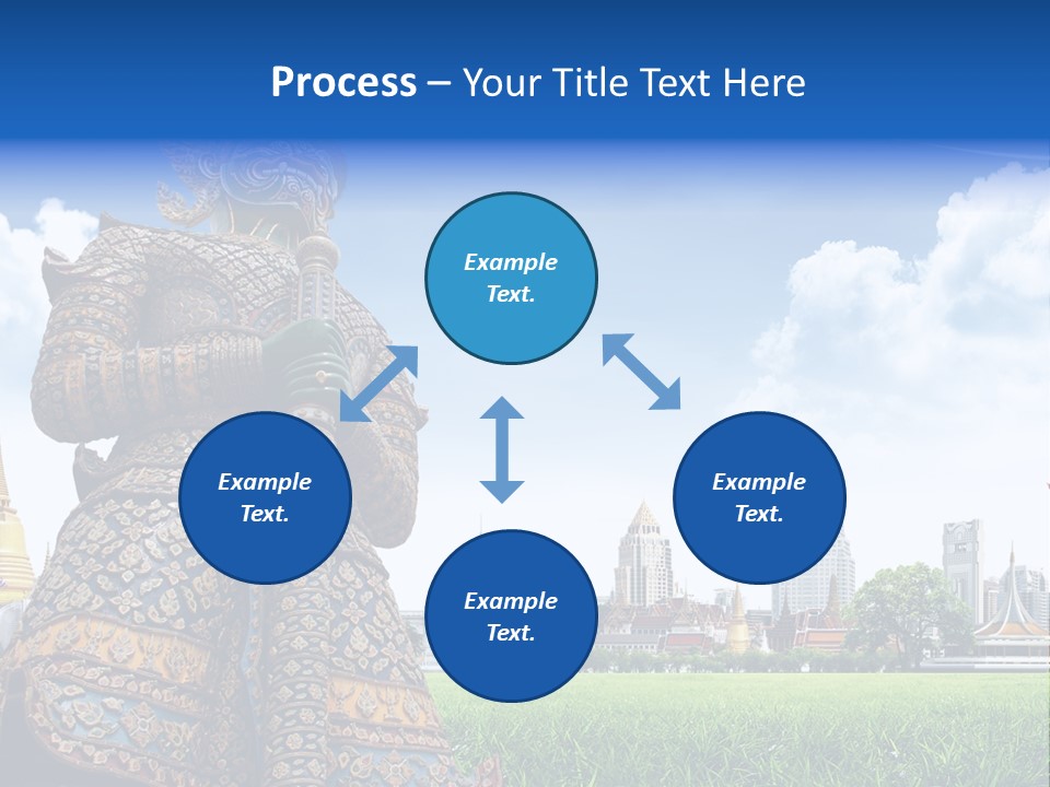 Travel Pasture Tourism PowerPoint Template