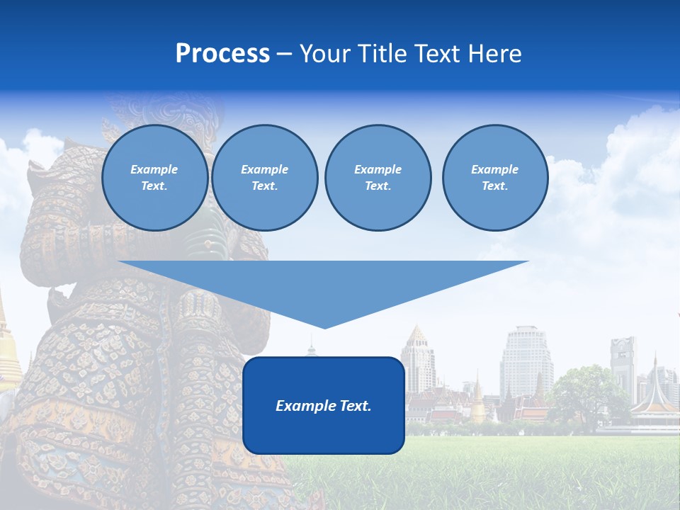 Travel Pasture Tourism PowerPoint Template