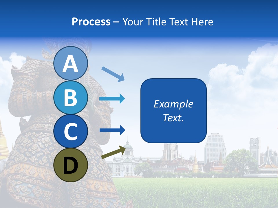 Travel Pasture Tourism PowerPoint Template