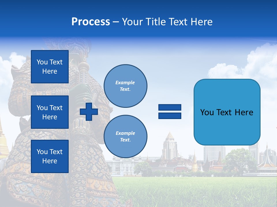 Travel Pasture Tourism PowerPoint Template