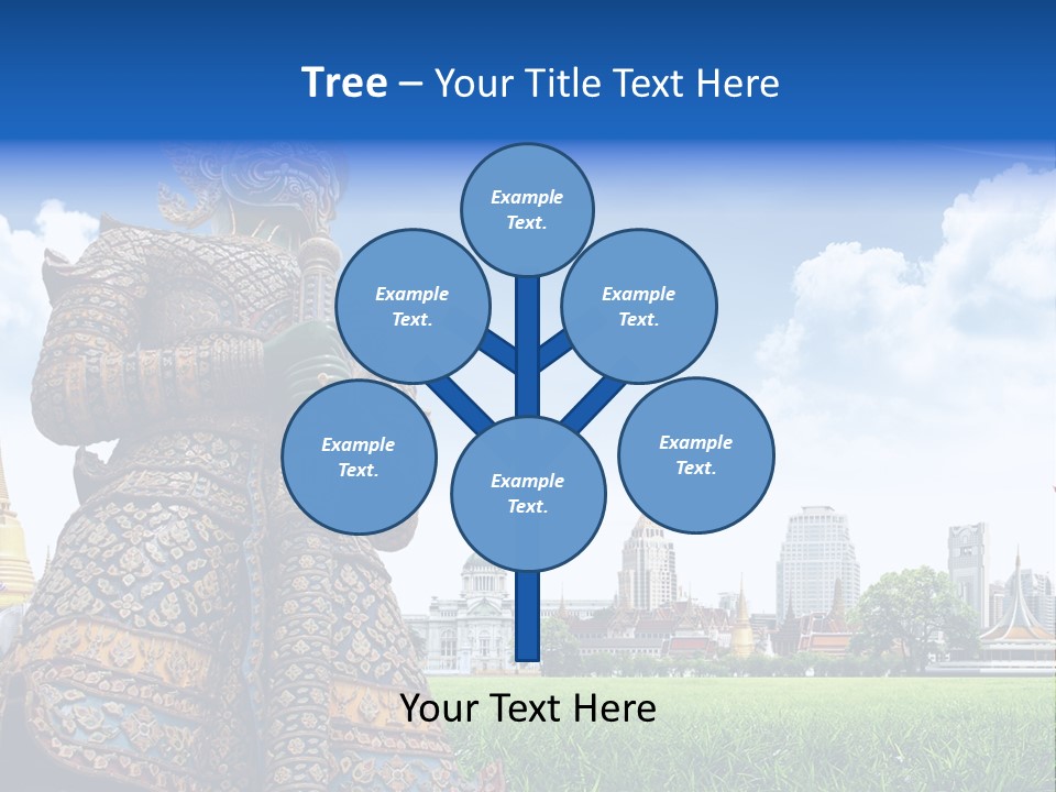 Travel Pasture Tourism PowerPoint Template