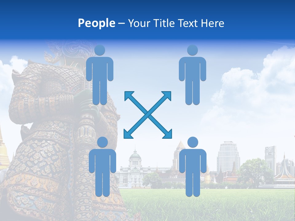 Travel Pasture Tourism PowerPoint Template