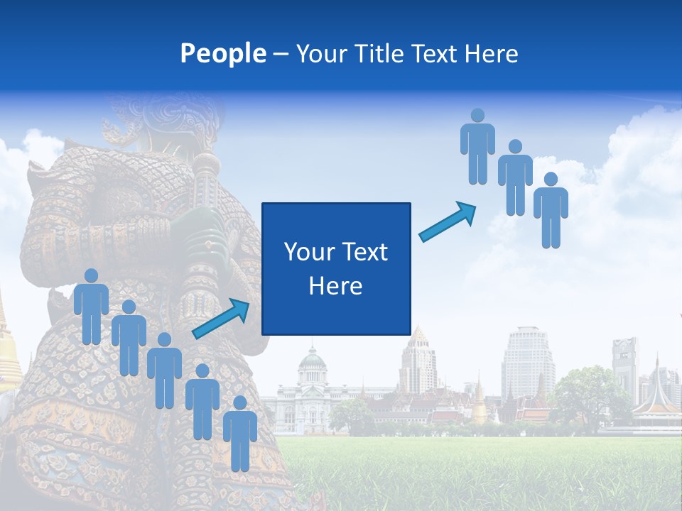 Travel Pasture Tourism PowerPoint Template