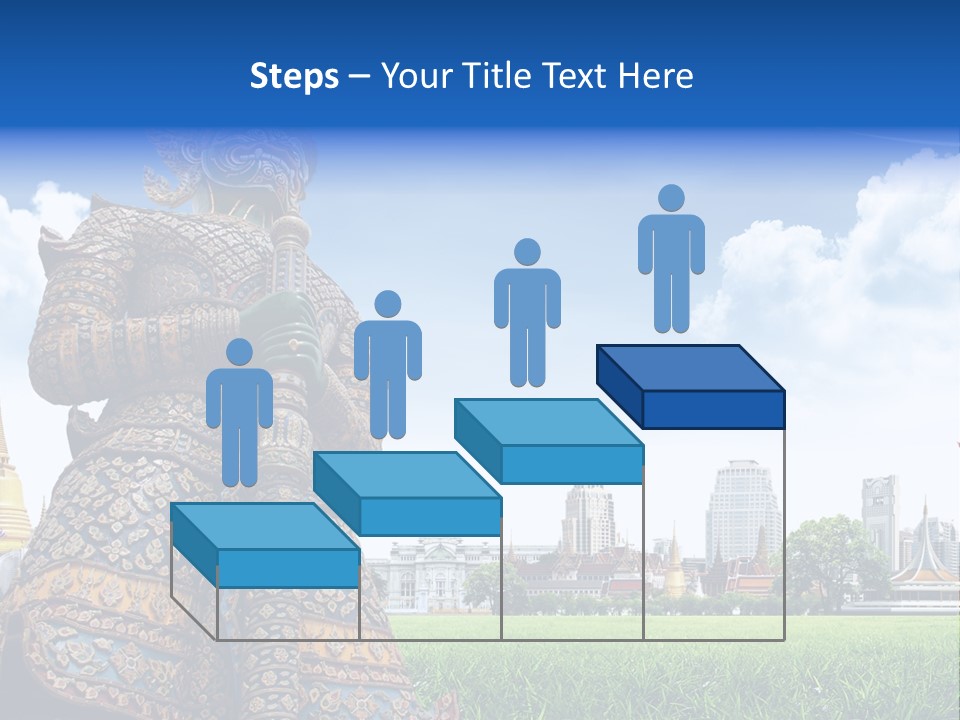 Travel Pasture Tourism PowerPoint Template