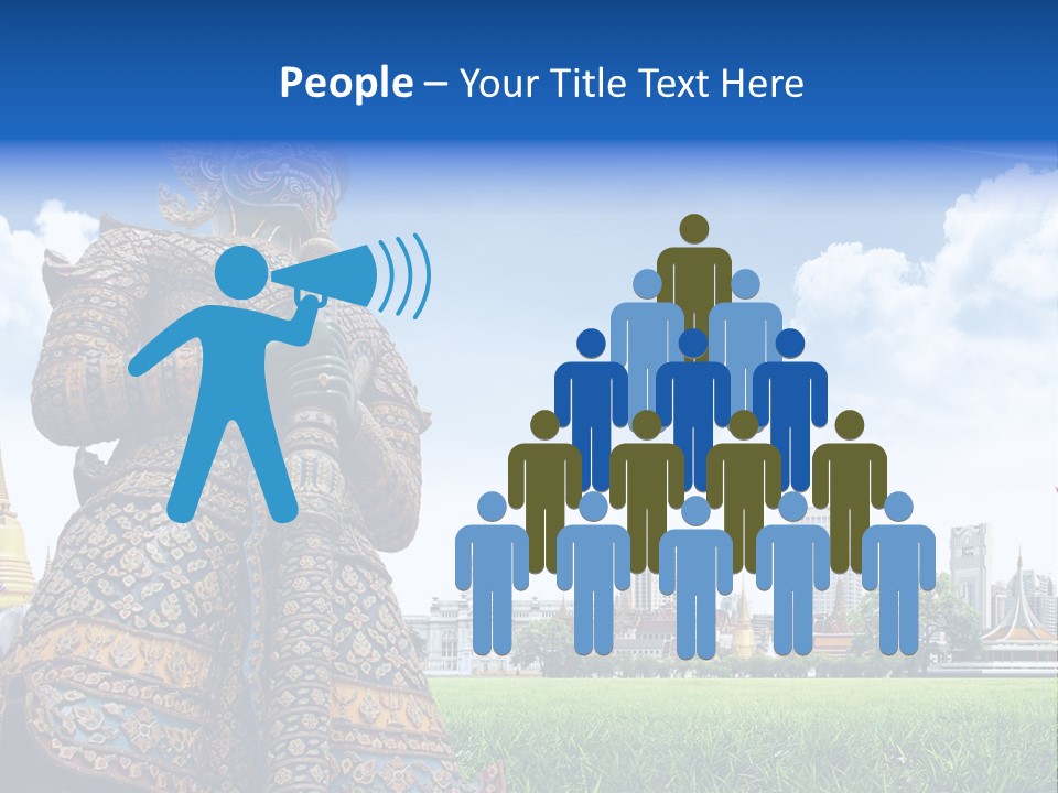 Travel Pasture Tourism PowerPoint Template