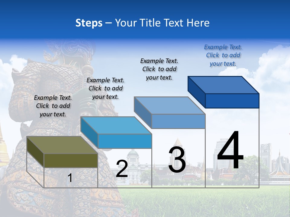 Travel Pasture Tourism PowerPoint Template