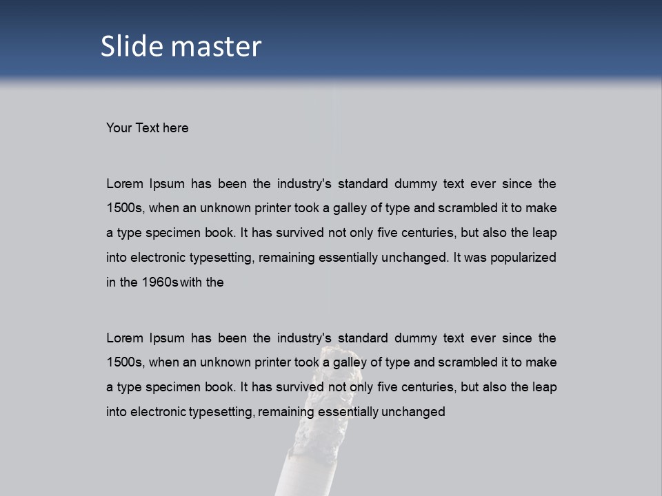 Product Black Health PowerPoint Template