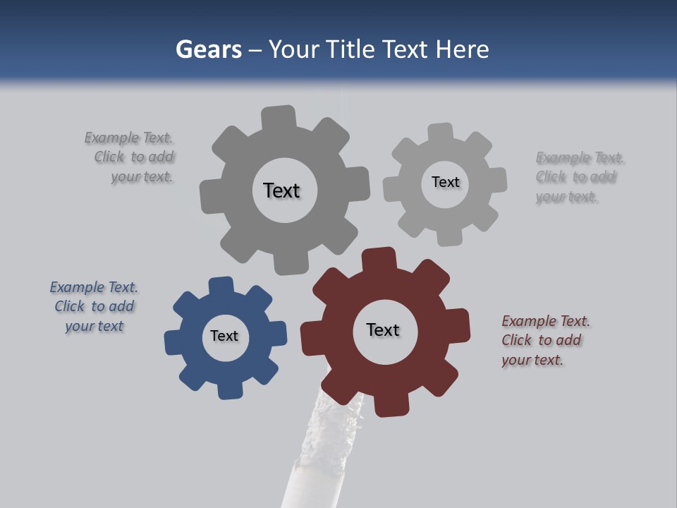 Product Black Health PowerPoint Template