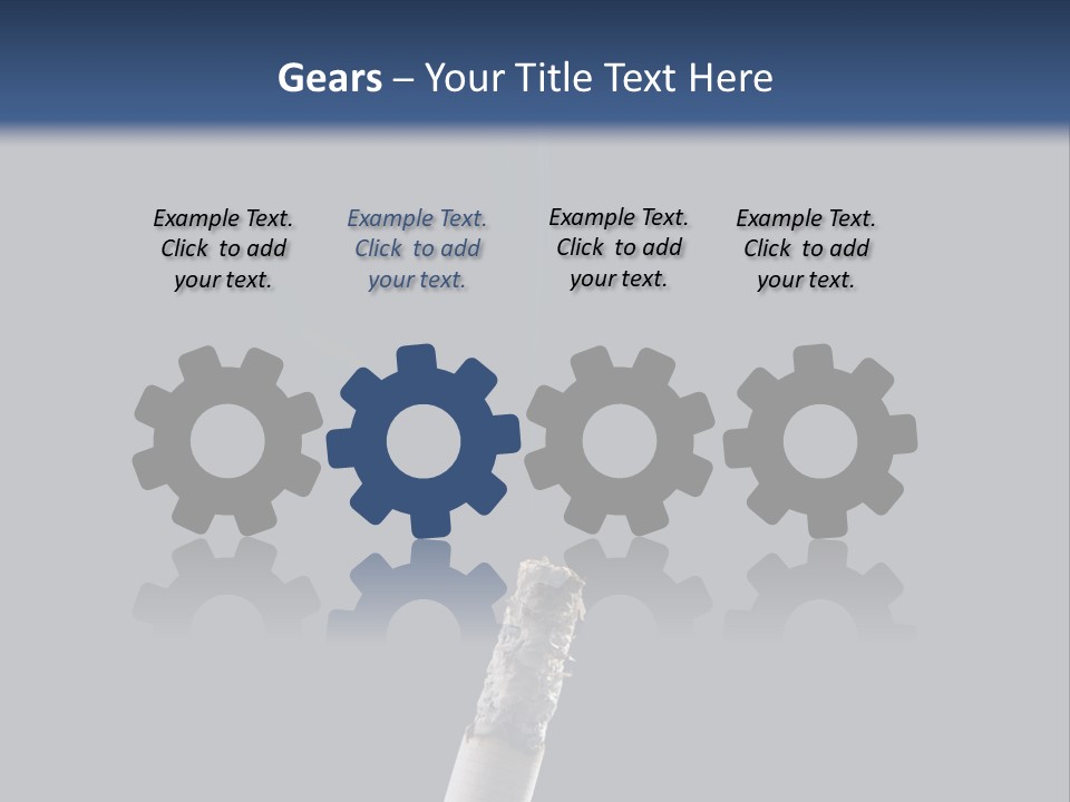 Product Black Health PowerPoint Template