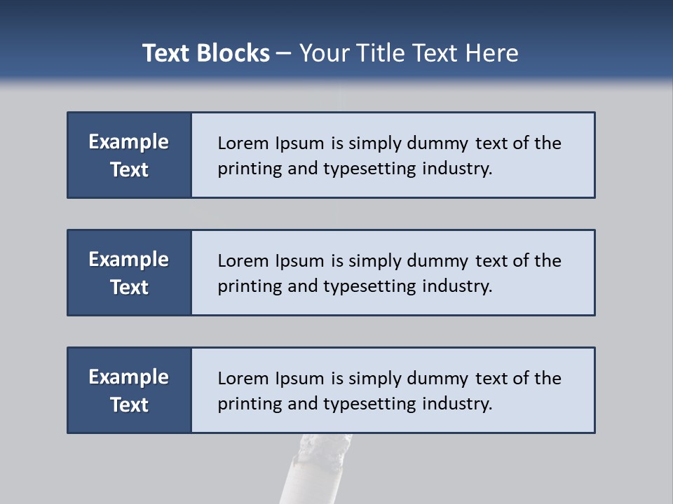 Product Black Health PowerPoint Template