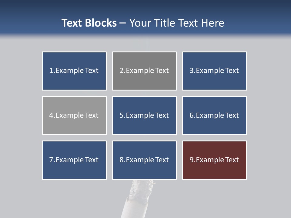 Product Black Health PowerPoint Template