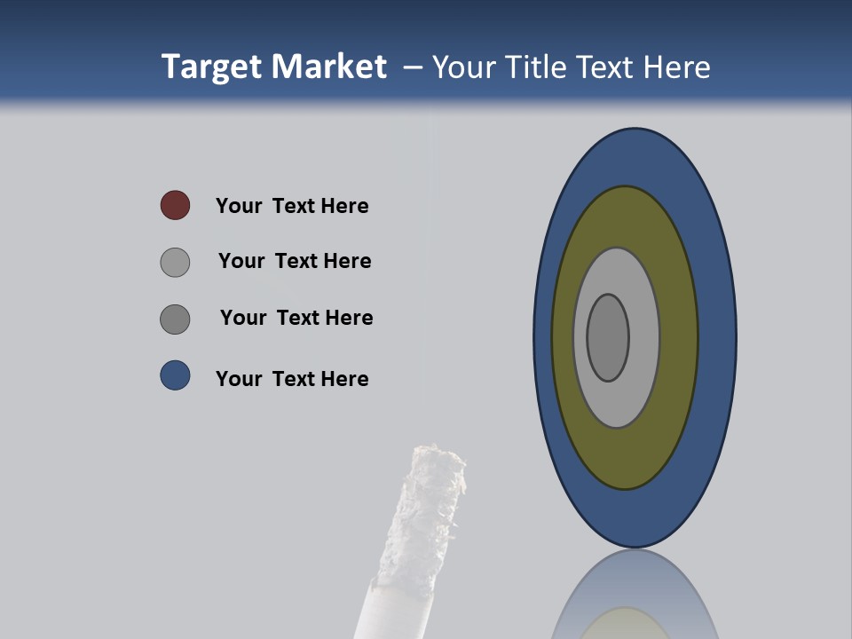 Product Black Health PowerPoint Template