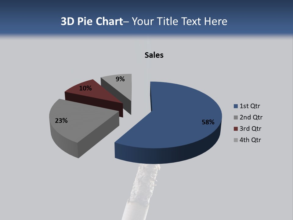 Product Black Health PowerPoint Template