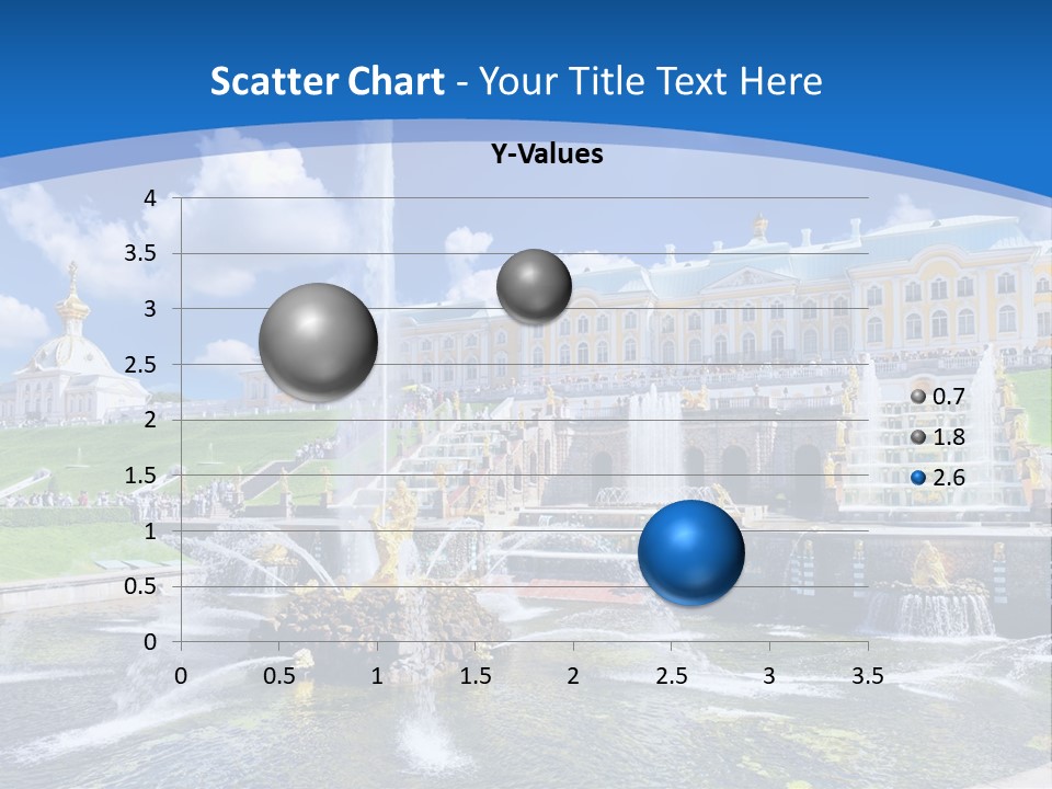 Figure Water Cascade PowerPoint Template