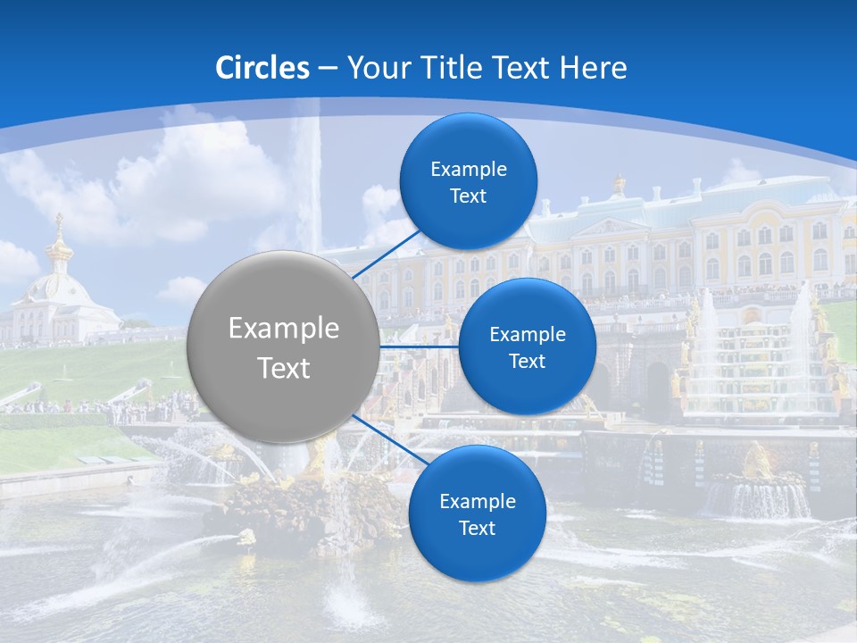 Figure Water Cascade PowerPoint Template