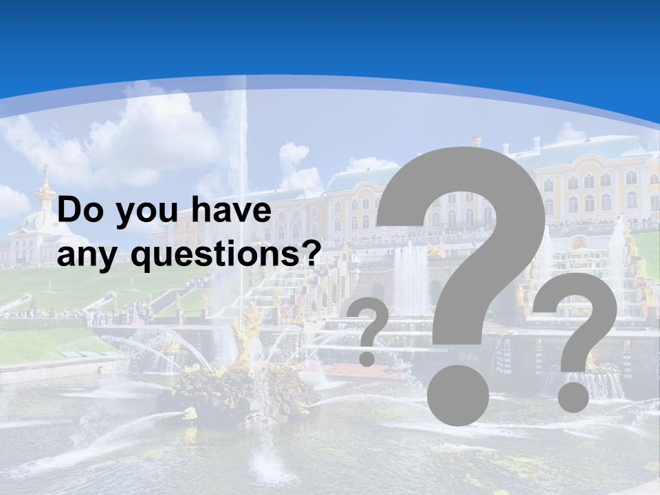 Figure Water Cascade PowerPoint Template