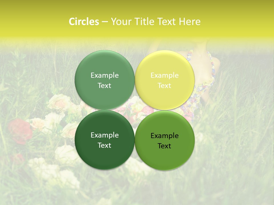 Fashion Concept Sky PowerPoint Template