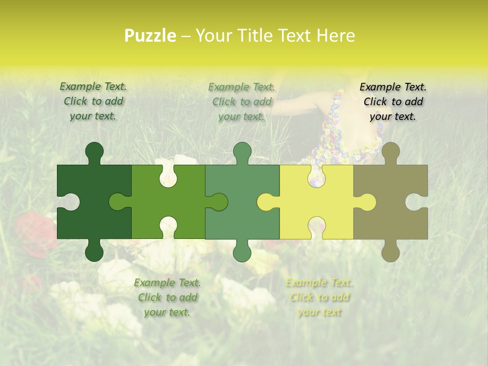 Fashion Concept Sky PowerPoint Template