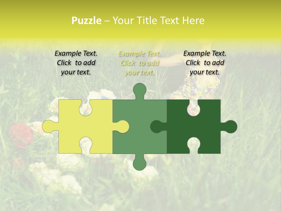 Fashion Concept Sky PowerPoint Template