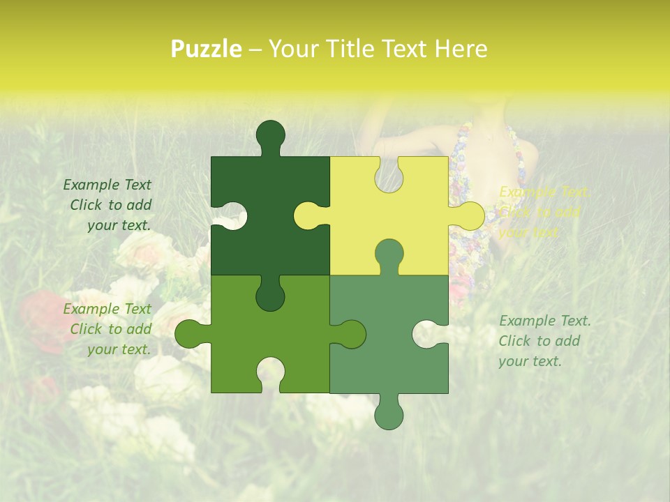 Fashion Concept Sky PowerPoint Template