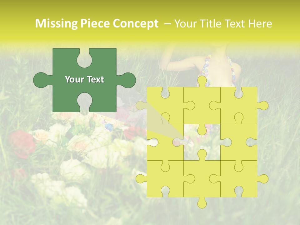 Fashion Concept Sky PowerPoint Template