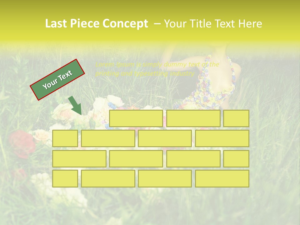 Fashion Concept Sky PowerPoint Template