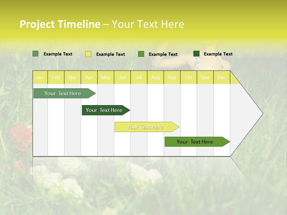 Fashion Concept Sky PowerPoint Template