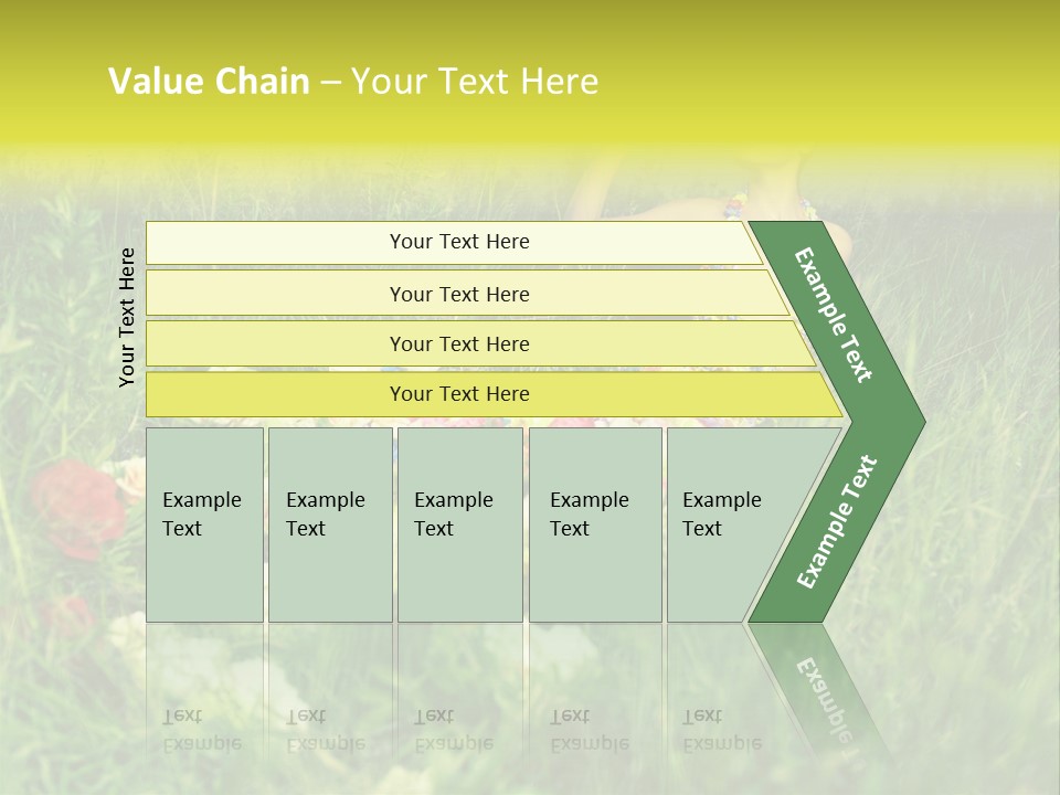 Fashion Concept Sky PowerPoint Template