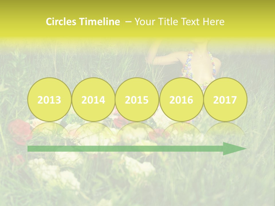 Fashion Concept Sky PowerPoint Template