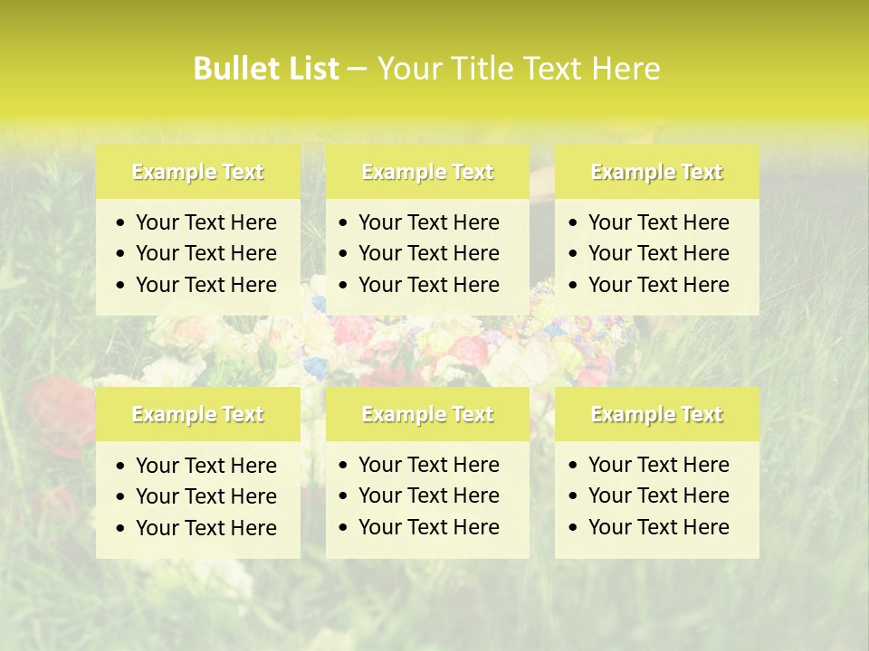Fashion Concept Sky PowerPoint Template