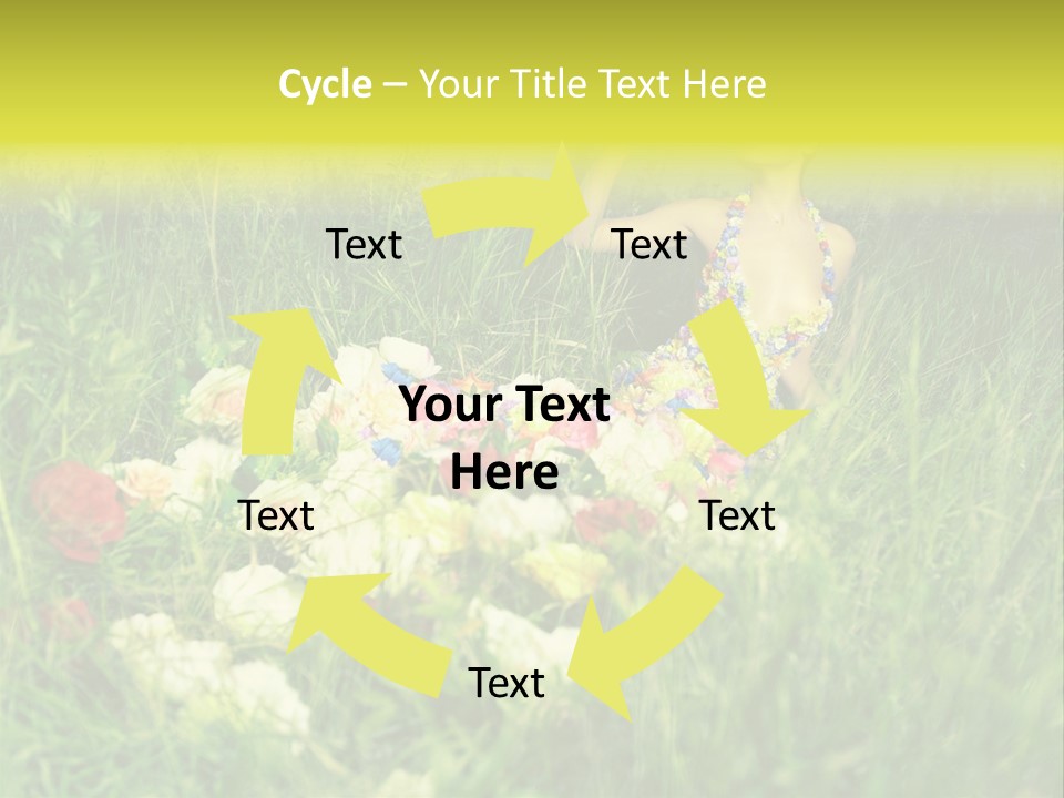 Fashion Concept Sky PowerPoint Template