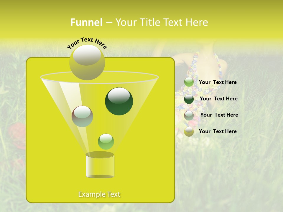 Fashion Concept Sky PowerPoint Template