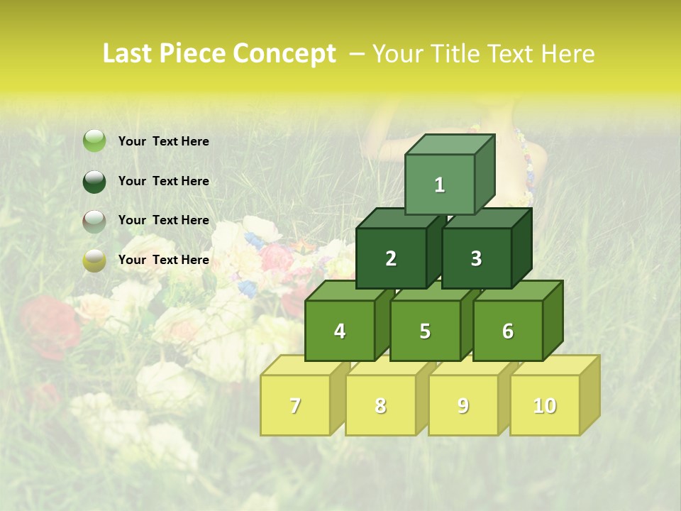 Fashion Concept Sky PowerPoint Template