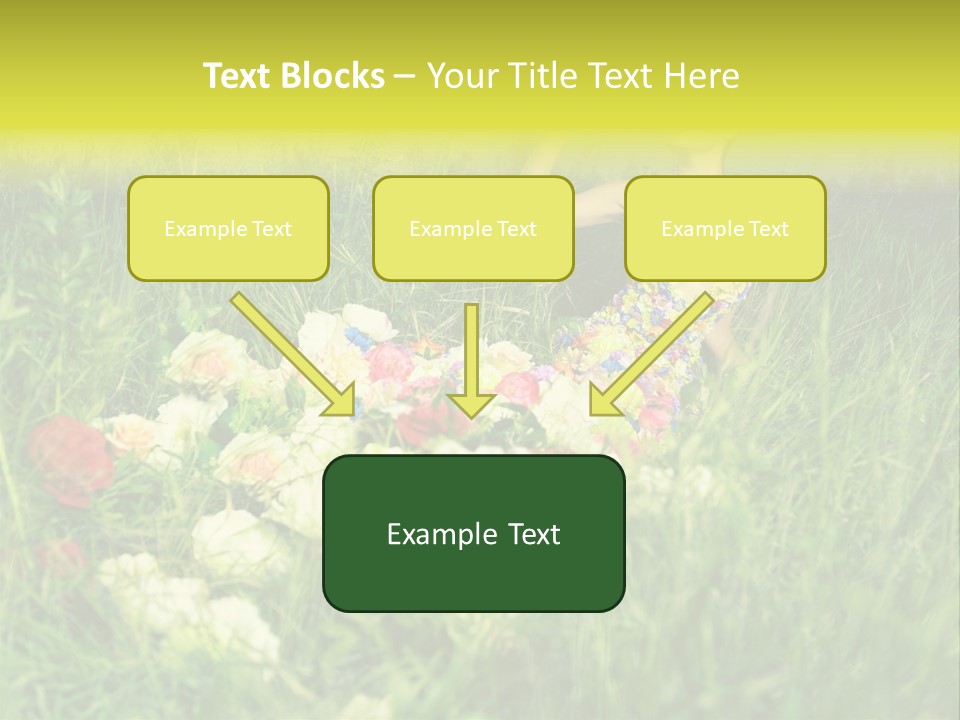 Fashion Concept Sky PowerPoint Template