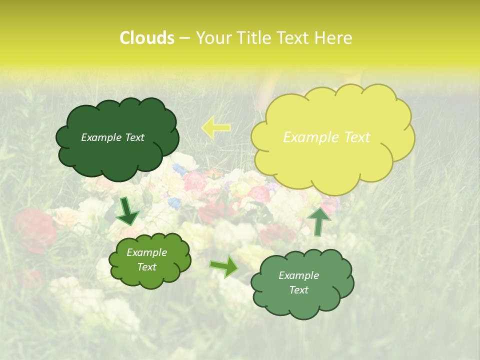 Fashion Concept Sky PowerPoint Template