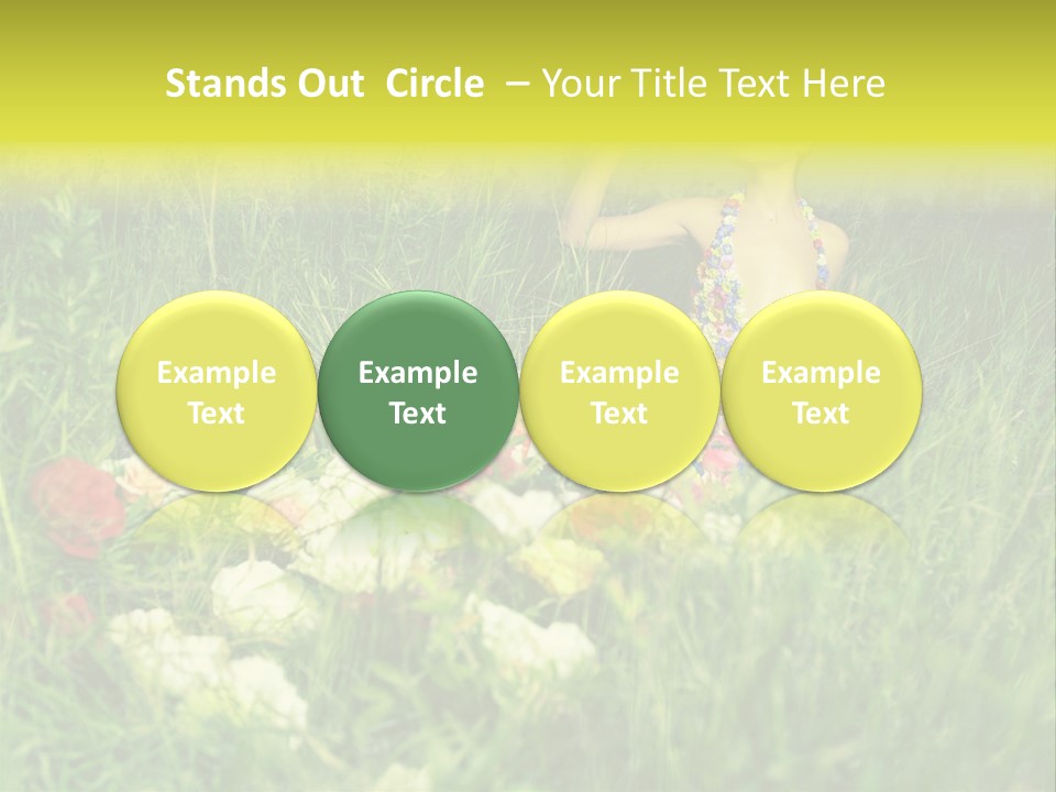 Fashion Concept Sky PowerPoint Template