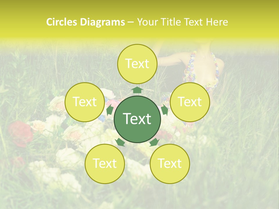 Fashion Concept Sky PowerPoint Template
