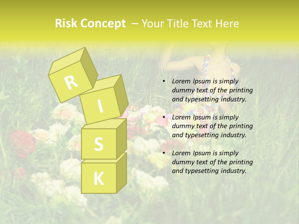 Fashion Concept Sky PowerPoint Template