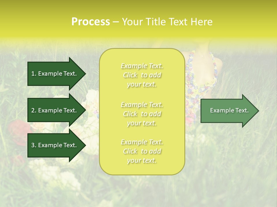 Fashion Concept Sky PowerPoint Template