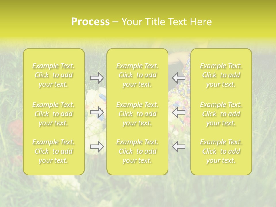 Fashion Concept Sky PowerPoint Template