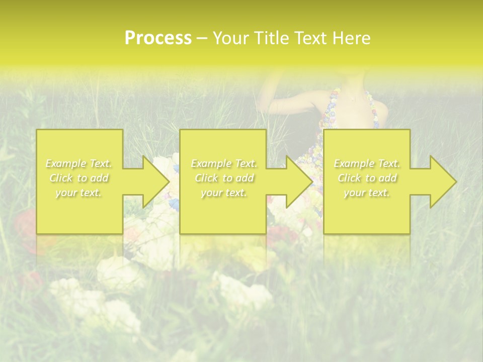 Fashion Concept Sky PowerPoint Template