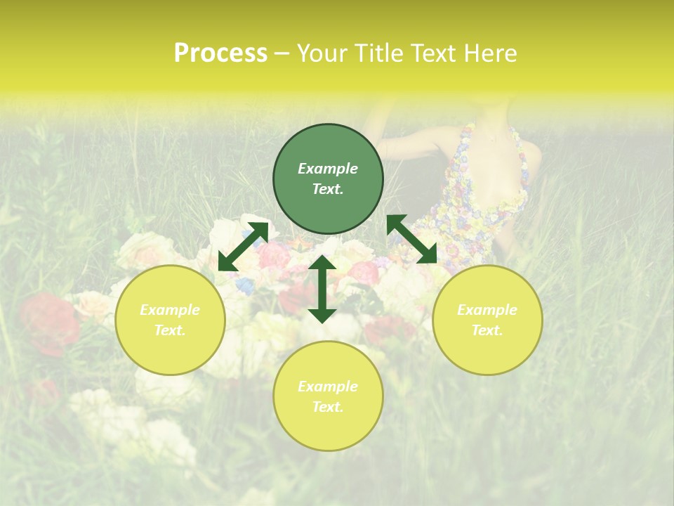 Fashion Concept Sky PowerPoint Template