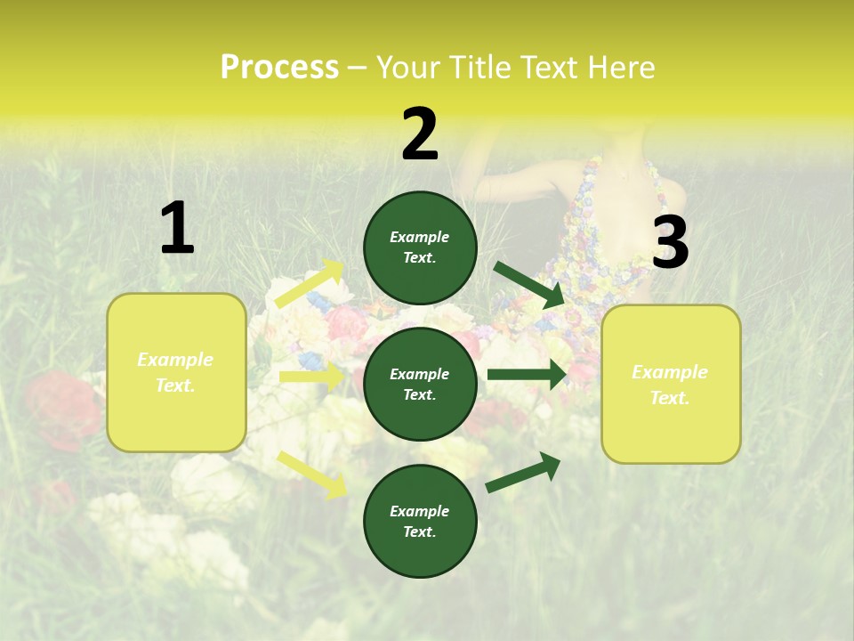Fashion Concept Sky PowerPoint Template