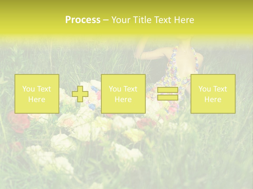 Fashion Concept Sky PowerPoint Template